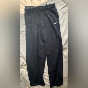 Nike Black Joggers with White Logo
